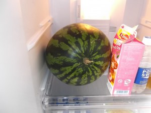 わくわくスイカ割り待ち)^o^(