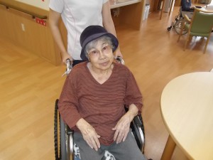 お出かけします。