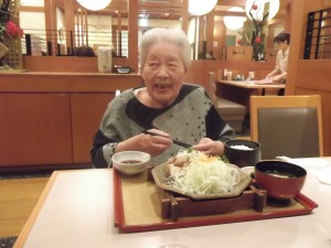 外食されました②
