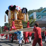 太鼓台訪問　やすらぎの郷