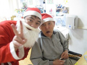 サンタが…やすらぎに…ｷﾀーーー！！