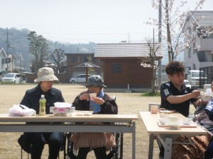 お花見をしました②