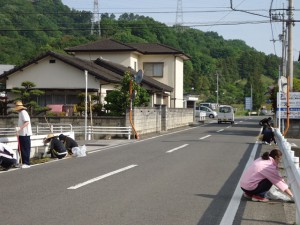ハートランド三恵　地域清掃　H25.5.15