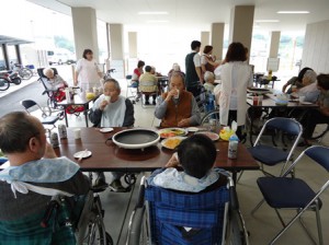 ハートランド三恵　和ユニット　バーベキュー H25.5.30