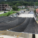 園庭の日除けネット2013.7.5