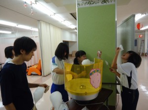 ハートランド三恵　夕涼み会　H25．7．24