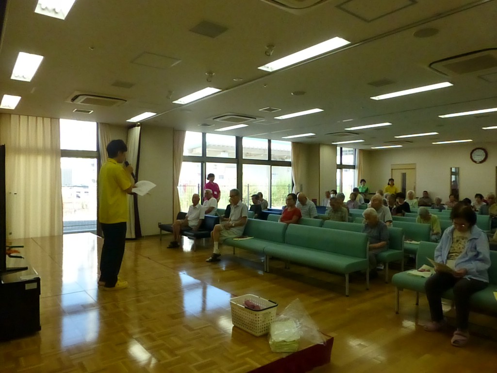 8/21　朝礼風景