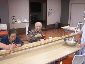 ■流しそうめんで涼しくなろう①■
