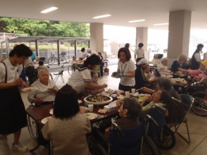 新居浜市特別養護老人ホーム　ハートランド三恵　遠足