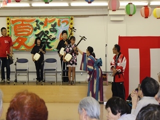 ふれあい夏祭りに参加