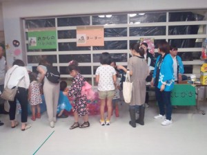 新居浜市特別養護老人ホーム　ハートランド三恵　夏祭り