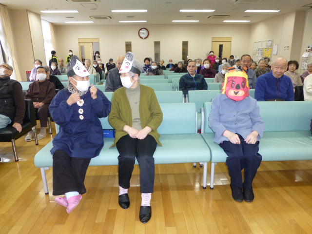 2/3　節分豆まき