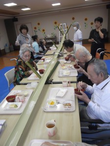 ＃流しそうめん＃