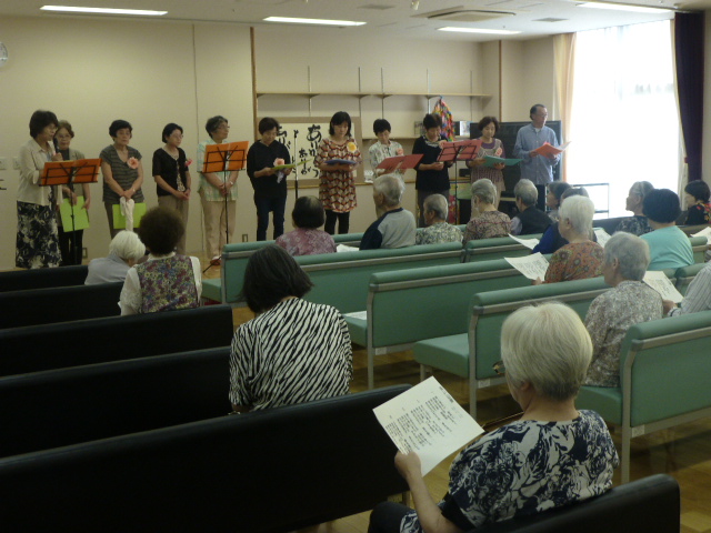7月29日　歌の交流会