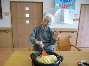 ◆昼食に焼きそば作りをされました(^^♪◆