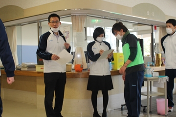 防災訓練　やすらぎの郷