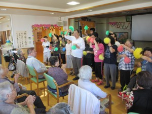 敬老会　コミュニティハウス三恵