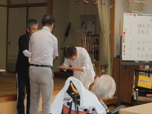 敬老会　コミュニティハウス三恵