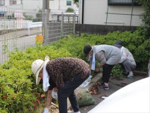 園内・地域清掃