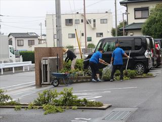 園内・地域清掃