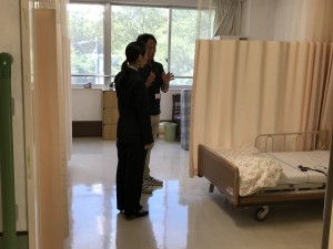 希望の館にて（企業説明会）