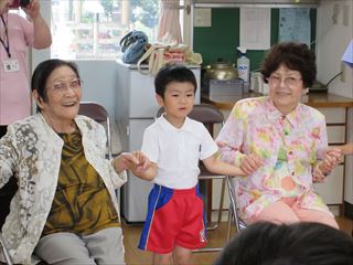 保育園児さんとの交流