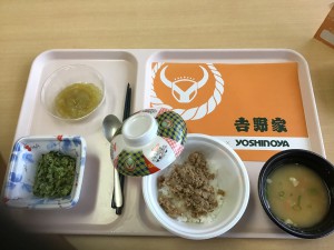 今日の昼食(^O^)