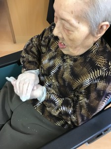 渚ユニット おはぎ作り