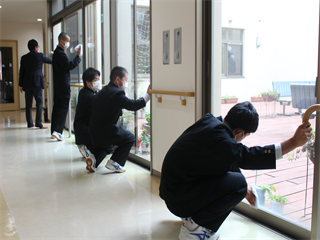 西中学生訪問