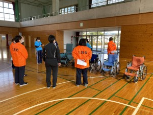 巡回型介護教室　新居浜商業高等学校　R2.2.5