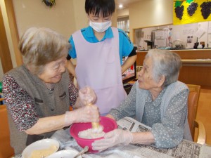 GH　虹ユニット　おはぎ作り