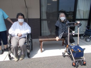 GH　外気浴