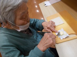 GH ホットサンド作り