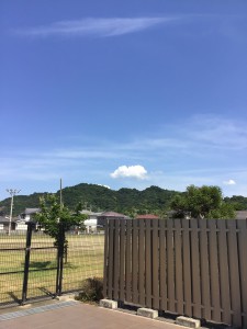 天気がよろしいので‥