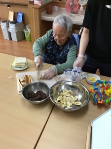 ホットサンド作り