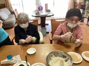 GH おはぎ作り