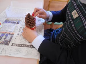 クリスマス会準備