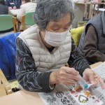 クリスマスカード作り