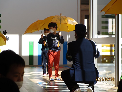 交通安全教室（２月２８日実施））