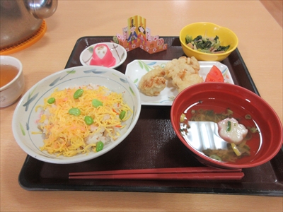 ひなまつりメニュー