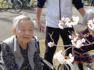 きぼうの苑　外出行事：花見