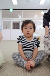 ６月誕生会～０・１歳クラス～