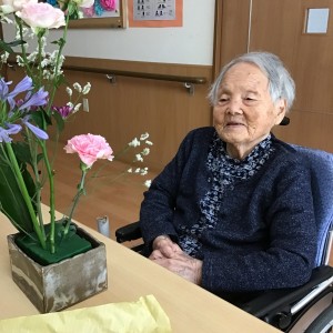 珊瑚ユニット　生け花(*’ω’*)