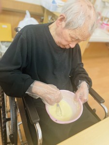 どら焼き作り( ^^) _旦~~
