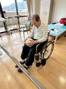 リハビリの現場に潜入・・・