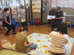 8月の回転木馬さんお話会(^^♪