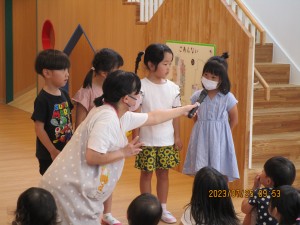 なかよしの日（７月２５日実施）