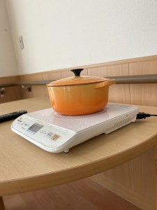 久しぶりのユニット調理