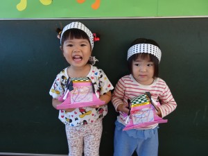 お祭りごっこ♪
