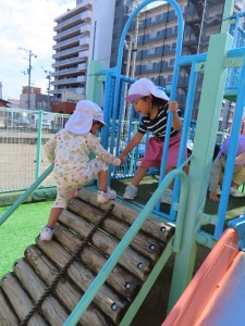 楽しいお外遊び♪
